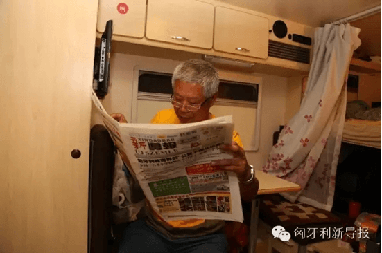 68歲老人張志武再駕覽眾C4房車(chē)環(huán)歐洲